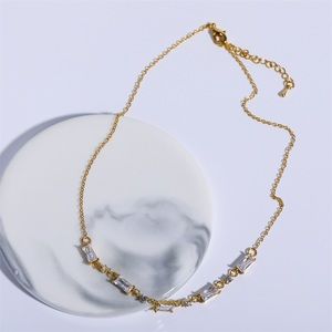 18K GOLD PLATED - Zircon NECKLACE